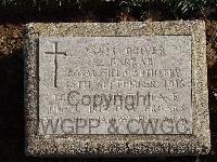 Bralo British Cemetery - Farrar, Lawrence